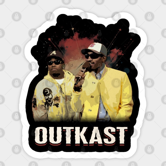 Outkast Unplugged Stripped Down Acoustic Moments Sticker by Hayes Anita Blanchard